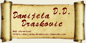 Danijela Drašković vizit kartica